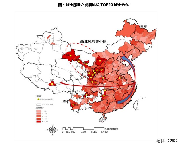 中国房地产投资风险前50名城市出炉, 萍乡不在其中